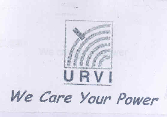 U R V I We Care Your Power (label) Device mark 1762581 Trademark