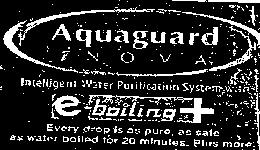 Aquaguard (label) Inova Device mark 1310198 Trademark