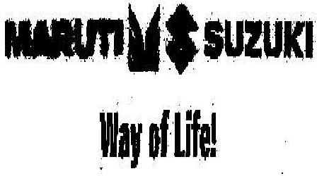 Maruti Suzuki Way Of Life. Device mark 1879651 Trademark