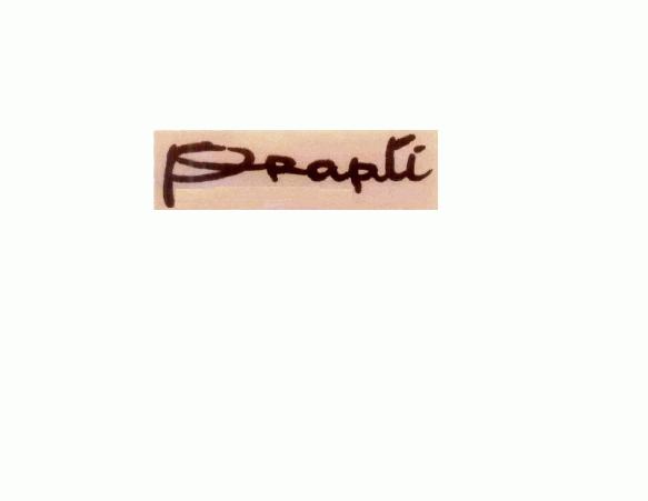 Prapti (label) Device mark 2242637 Trademark