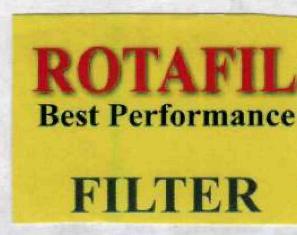 Rotafil (label) Device mark 2115433 Trademark