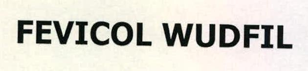Fevicol Wudfil Device mark 2217477 Trademark