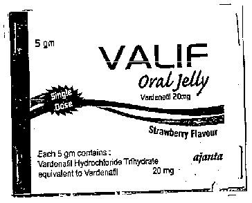 Valif Oral Jelly Device mark 2151190 Trademark