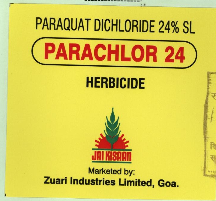 Parachlor 24 Herbicide Device mark 1968246 Trademark