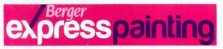 Berger Express Painting (label) Device mark 2714045 Trademark