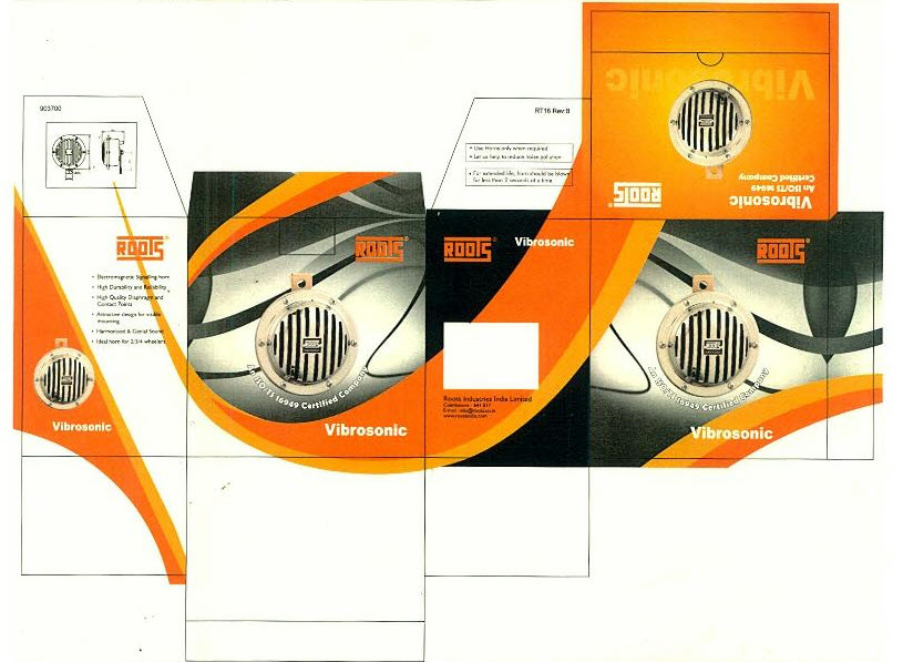 Roots Vibrosonic Device mark 2475955 Trademark