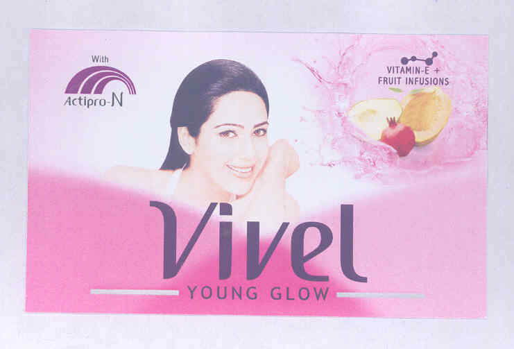Vivel Young Glow (label) Device mark 1627312 Trademark