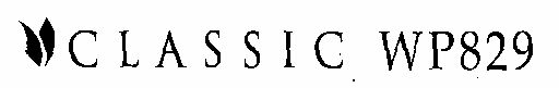 Classic Wp829 Device mark 1521166 Trademark