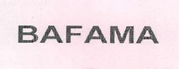 Bafama Device mark 2345895 Trademark