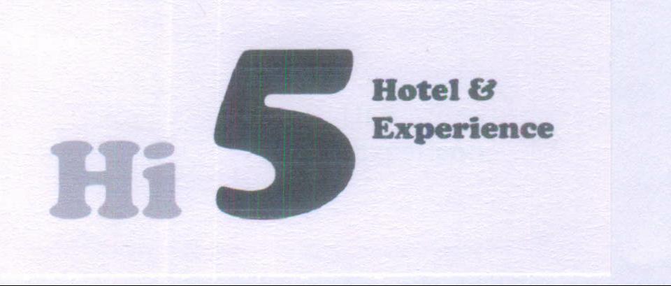Hi 5 Hotel And Experience Device mark 2004236 Trademark