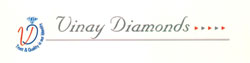 Vinay Diamonds With Vd Logo Device mark 2648867 Trademark