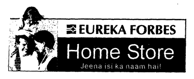 Eureka Forbes Home Store Label Device mark 1178456 Trademark