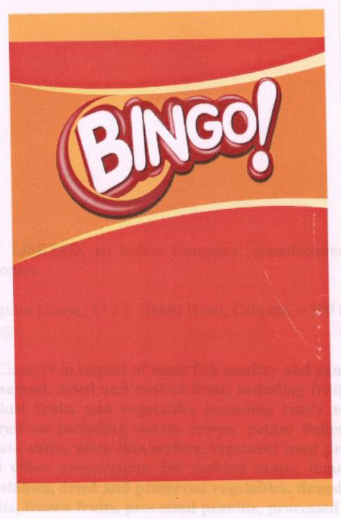 Bingo! Device mark 1516936 Trademark