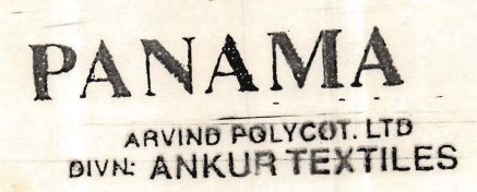 Panama Arvind Polycot. Ltd. Divn : Ankur Textiles (device) Device mark 772527 Trademark