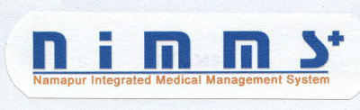 N I M M S, Namapur Integrated Medical Management System. Device mark 1639333 Trademark