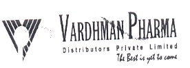 V, Vardhman Pharma (logo) Device mark 1237850 Trademark