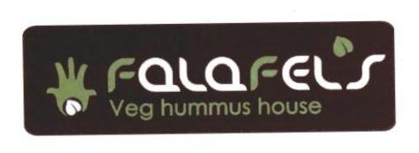 Falafels (label) Device mark 1666273 Trademark