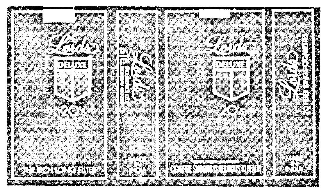 Lord Deluxe (label) Device mark 443489 Trademark