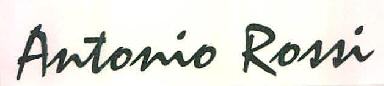 Antonio Rossi Device mark 2824508 Trademark