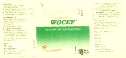 Wocef (label) Device mark 1603906 Trademark