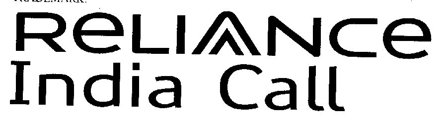 Reliance India Call (special Form Of Writing) Device mark 1459730 Trademark