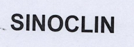 Sinoclin Device mark 1779005 Trademark