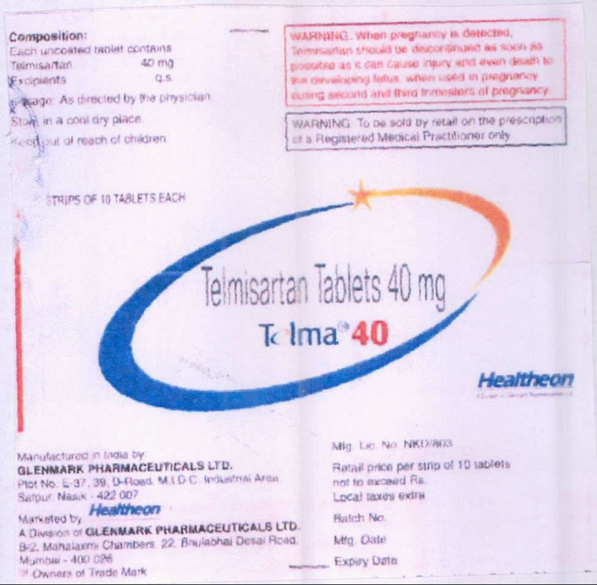 Telma -40 Device mark 1176595 Trademark