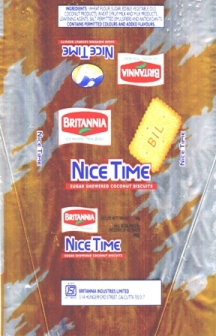 Britannia Nice Time Device mark 822524 Trademark