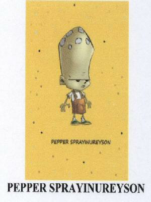 Pepper Sprayinureyson Device mark 1755803 Trademark