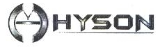 Hyson Device mark 1705845 Trademark