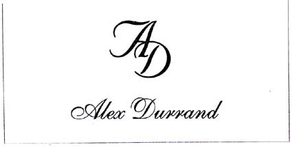 Alex Durrand Device mark 1872813 Trademark