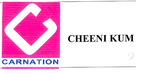 C Carnation Cheeni Kum Device mark 1953362 Trademark