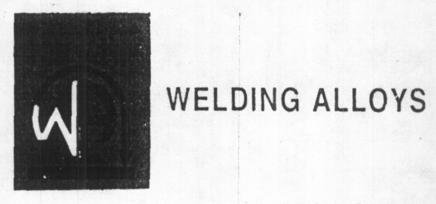 Welding Alloys Device mark 1013041 Trademark