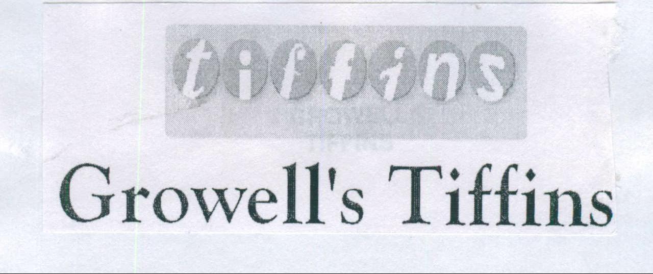 Growell's Tiffins Device mark 1982097 Trademark