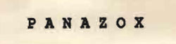 Panazox Device mark 714606 Trademark