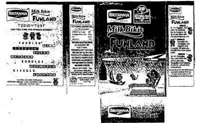 Milk Bikis, Funland Device mark 849073 Trademark