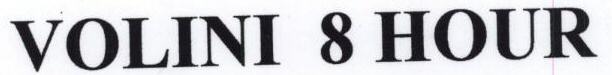 Volini 8 Hour Device mark 1758936 Trademark