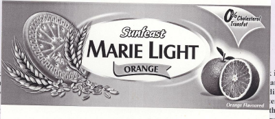 Sunfeast Marie Light Orange Device mark 1811827 Trademark
