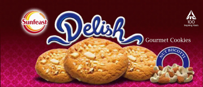 Sunfeast Delish Nut Biscotti Device mark 2473966 Trademark