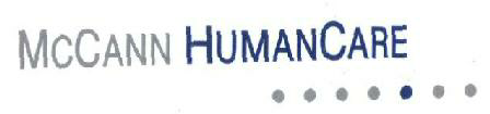 Mccann Humancare Device mark 1800917 Trademark