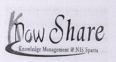 Know Share Knowledge Management @ Nis Sparta Device mark 1741870 Trademark