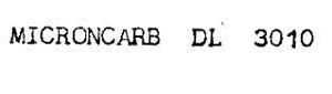 Microncarb Dl 3010 Device mark 707241 Trademark