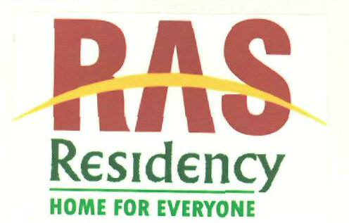 Ras Residency Home For Everyone (label) Device mark 2444636 Trademark