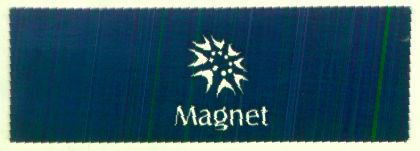 Magnet (label). Device mark 1427916 Trademark