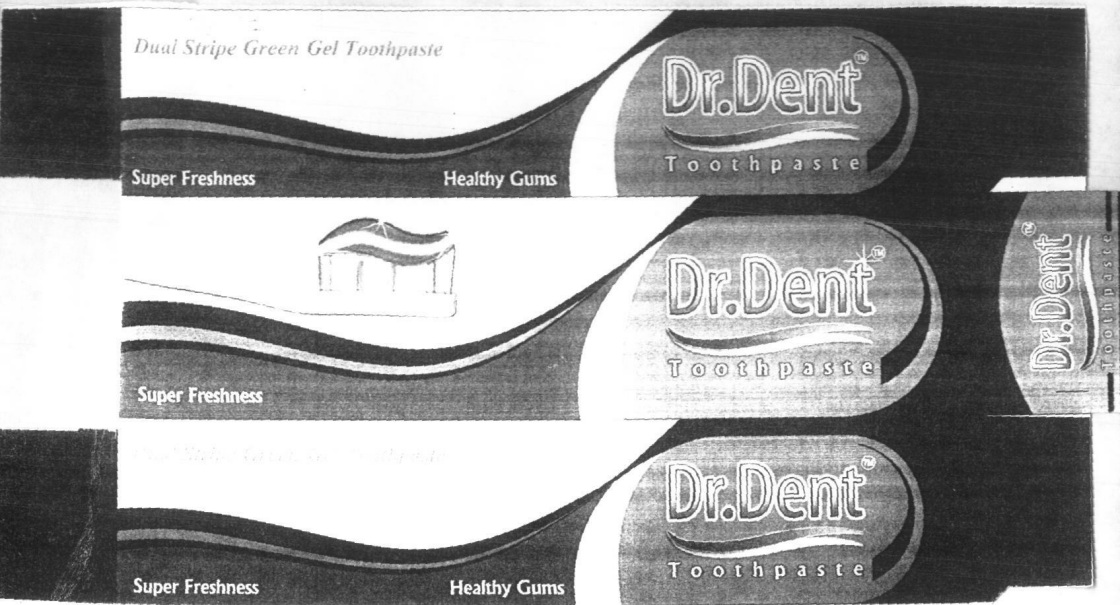 Dr.dent (label) Device mark 1620032 Trademark