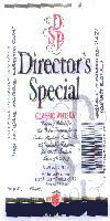 Director's Special (label) Device mark 1488599 Trademark