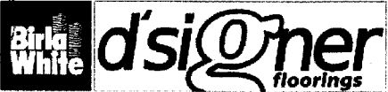 Birla White Disigner Floorings Device mark 1345549 Trademark