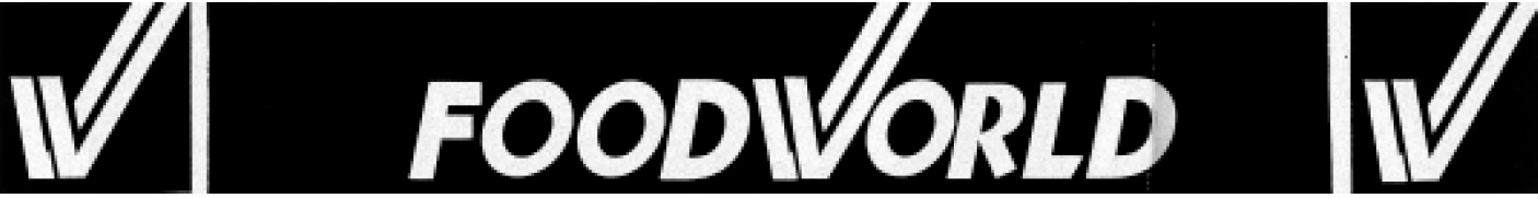 Foodworld (logo) Device mark 707457 Trademark