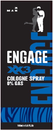 Engage Xx3 Cologne Spray Device mark 2978659 Trademark