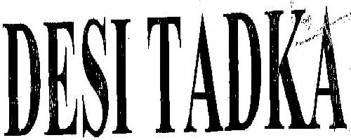 Desi Tadka (logo) Device mark 1955549 Trademark